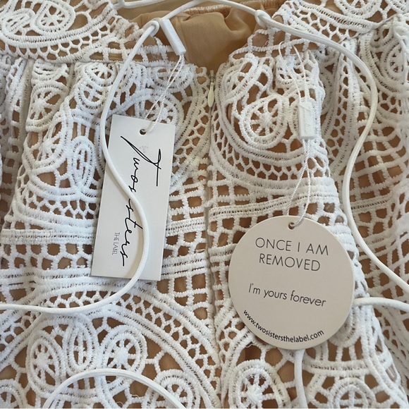 Two Sisters the label Mendoza fairycore wedding dress New XL - Picture 10 of 14